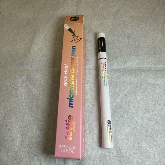 lottie london arch rival - microfine brow pen color: brown Fill: 4g - Picture 2 of 5